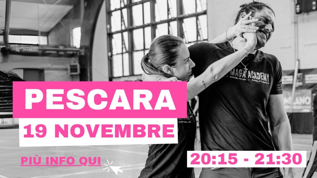 antiaggressione femminile pescara